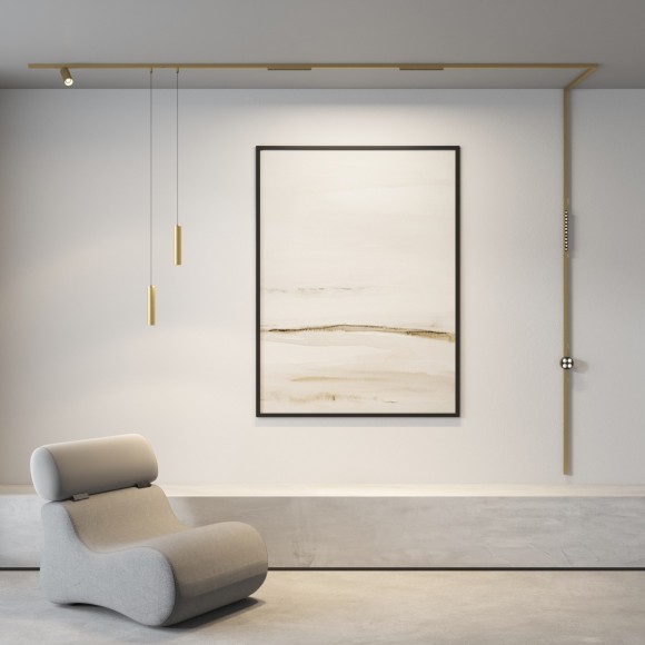 DK5771-SB Трековый магнитный светодиодный светильник Denkirs Shine 48V CRI90+ 3000К 790Лм 24° 10Вт DK5771-SB Трековый магнитный светодиодный светильник Denkirs Shine 48V CRI90+ 3000К 790Лм 24° 10Вт