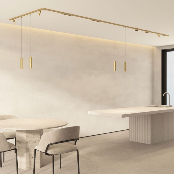 DK5771-SB Трековый магнитный светодиодный светильник Denkirs Shine 48V CRI90+ 3000К 790Лм 24° 10Вт DK5771-SB Трековый магнитный светодиодный светильник Denkirs Shine 48V CRI90+ 3000К 790Лм 24° 10Вт