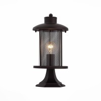 SL080.405.01 Светильник уличный наземный ST-Luce Темный кофе/Прозрачный, Темный кофе E27 1*60W LASTERO