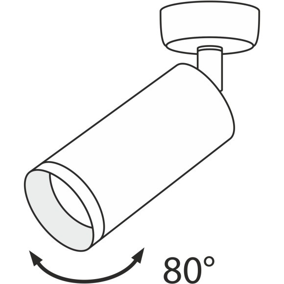 Спот настенный Maytoni C017CW-01GF FOCUS под лампу 1xGU10 50W Спот настенный Maytoni C017CW-01GF FOCUS под лампу 1xGU10 50W