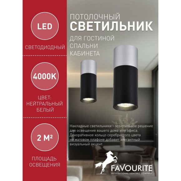 Точечный светильник Deepak 3072-1C