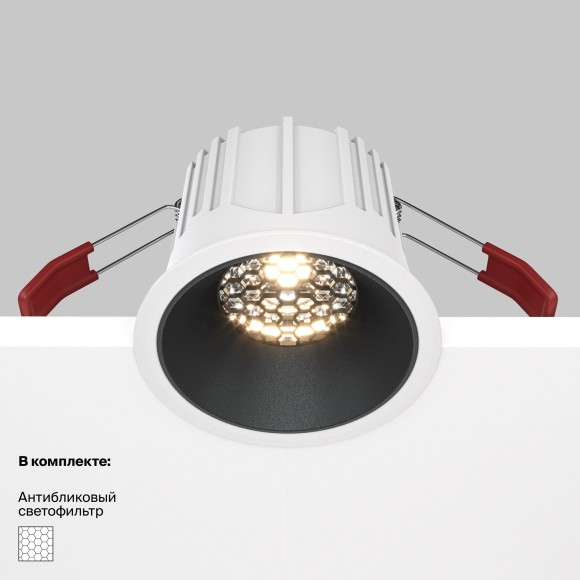 Встраиваемый светильник Maytoni DL043-01-15W3K-RD-WB Alfa LED светодиодный LED 15W