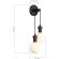 SL6226.411.02 Светильник настенный ST-Luce Черный/Белый G9 2*5W 4000K CORK