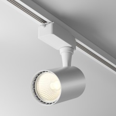 Однофазный двужильный светодиодный трековый светильник Maytoni Unity TR003-1-10W3K-M-W Vuoro 3000К 824Лм CRI90+ 36° 10Вт