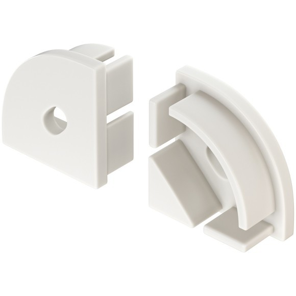 Комплект заглушек (для профиля ALM008S) 10шт. ALM008EC Комплект заглушек (для профиля ALM008S) 10шт. ALM008EC