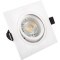 DK3021-WH Встраиваемый светильник, IP 20, 10 Вт, GU5.3, LED, белый, пластик