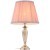 SL965.104.01 Прикроватная лампа ST-Luce Хром/Пыльная роза E27 1*60W (из 2-х коробок) VEZZO
