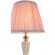 SL965.104.01 Прикроватная лампа ST-Luce Хром/Пыльная роза E27 1*60W (из 2-х коробок) VEZZO