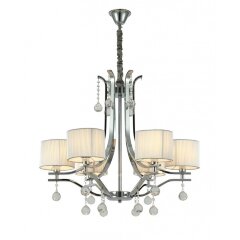 Подвесная люстра Fontenea LDP 8443-6 CHR Подвесная люстра Fontenea LDP 8443-6 CHR