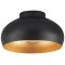 900554 Потолочный светильник MOGANO 2, 1x40W(E27), ?280, сталь, черный, золотой