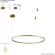 Люстра Crystal Lux FORTUNA SP88W LED GOLD