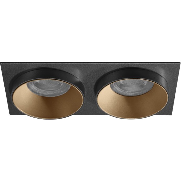Светильник встраиваемый Crystal Lux CLT 044C2 GO-BL-BL 