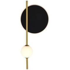 SL6507.431.02 Светильник настенный ST-Luce Шампань, Черный/Белый LED 1+1*9+4W 4000K DALI SL6507.431.02 Светильник настенный ST-Luce Шампань, Черный/Белый LED 1+1*9+4W 4000K DALI