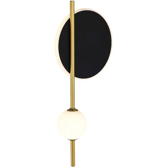 SL6507.431.02 Светильник настенный ST-Luce Шампань, Черный/Белый LED 1+1*9+4W 4000K DALI SL6507.431.02 Светильник настенный ST-Luce Шампань, Черный/Белый LED 1+1*9+4W 4000K DALI