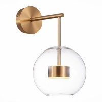 SL1133.201.01 Бра ST-Luce Латунь/Прозрачный LED 1*14W 3000K BOPONE