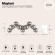 Бра Maytoni MOD547WL-09CH DALLAS под лампы 9xG9 28W