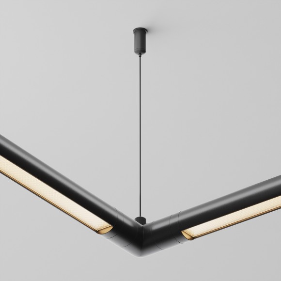 Тросовый подвес 1000мм для системы Maytoni Shelf CA028SW-L1000-B