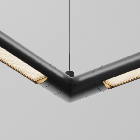 Тросовый подвес 1000мм для системы Maytoni Shelf CA028SW-L1000-B