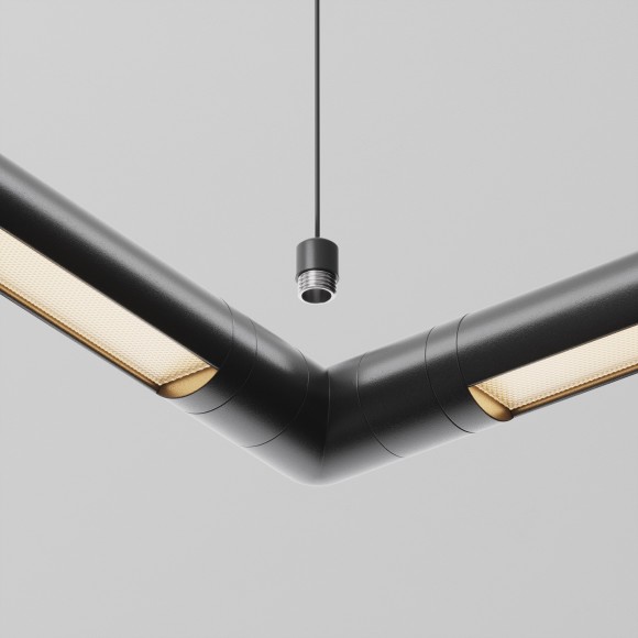 Тросовый подвес 1000мм для системы Maytoni Shelf CA028SW-L1000-B