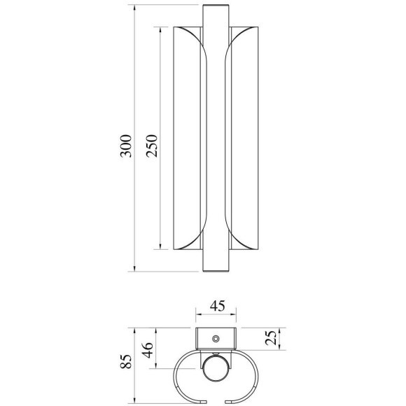 Бра светодиодное Interstellar MOD309WL-L4GR4K