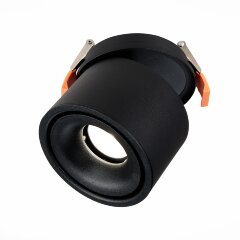 ST652.448.12 Св-к встр. Черный LED 1*12W 4000K 1 000Lm Ra90 36° IP20 D100xH105 170-240VV Встраиваемые светильники ST652.448.12 Св-к встр. Черный LED 1*12W 4000K 1 000Lm Ra90 36° IP20 D100xH105 170-240VV Встраиваемые светильники