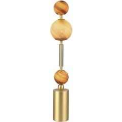 5457/4TL Светодиодная декоративная коричневая настольная лампа 4W 2500K 113Лм ODEON LIGHT EXCLUSIVE CALLISTO