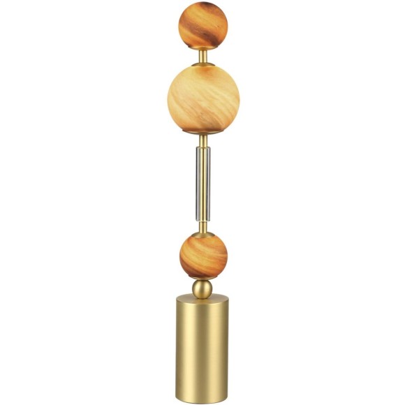 5457/4TL Светодиодная декоративная коричневая настольная лампа 4W 2500K 113Лм ODEON LIGHT EXCLUSIVE CALLISTO 5457/4TL Светодиодная декоративная коричневая настольная лампа 4W 2500K 113Лм ODEON LIGHT EXCLUSIVE CALLISTO