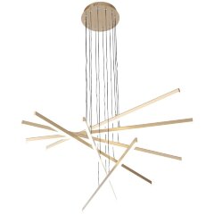 SL394.223.06 Светильник подвесной ST-Luce Матовое золото/Белый LED 6*16,6W 4000K BASONI SL394.223.06 Светильник подвесной ST-Luce Матовое золото/Белый LED 6*16,6W 4000K BASONI