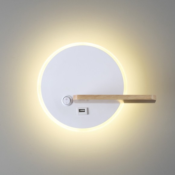 5634/9WL LEDIO LN23 038 белый Бра LED 9W 3000K 455Лм 220V WINNIE 5634/9WL LEDIO LN23 038 белый Бра LED 9W 3000K 455Лм 220V WINNIE