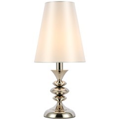 SL1137.104.01 Прикроватная лампа Никель/Белый E14 1*40W RIONFO SL1137.104.01 Прикроватная лампа Никель/Белый E14 1*40W RIONFO