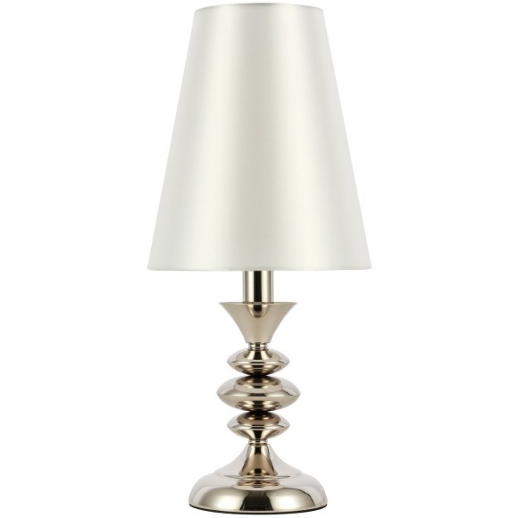 SL1137.104.01 Прикроватная лампа Никель/Белый E14 1*40W RIONFO SL1137.104.01 Прикроватная лампа Никель/Белый E14 1*40W RIONFO