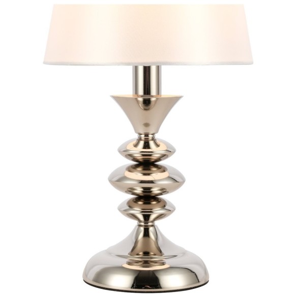 SL1137.104.01 Прикроватная лампа Никель/Белый E14 1*40W RIONFO SL1137.104.01 Прикроватная лампа Никель/Белый E14 1*40W RIONFO