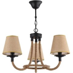 Люстра малого размера Freya FR4402-PL-03-GB Corda под лампы 3xE14 60W Люстра малого размера Freya FR4402-PL-03-GB Corda под лампы 3xE14 60W