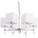 Люстра подвесная Arte Lamp A5896LM-6CC NORTH под лампы 6xE14 60W
