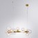 Подвесная люстра Arte Lamp VINCENT A7790SP-15GO Подвесная люстра Arte Lamp VINCENT A7790SP-15GO