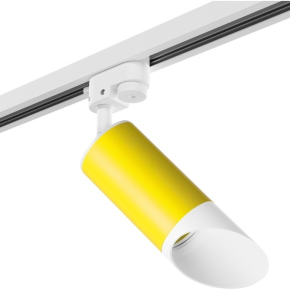 Однофазный двужильный трековый светильник Lightstar R1T43336 Rullo под сменную лампу GU10