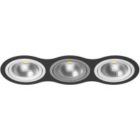 Встраиваемый светильник Lightstar i937060906 Intero 111 под лампы 3xGU10 150W