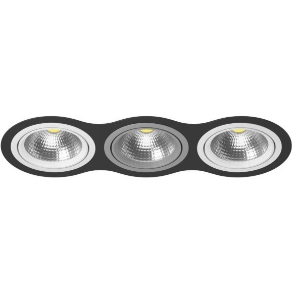 Встраиваемый светильник Lightstar i937060906 Intero 111 под лампы 3xGU10 150W