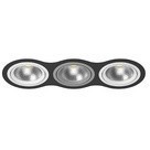 Встраиваемый светильник Lightstar i937060906 Intero 111 под лампы 3xGU10 150W