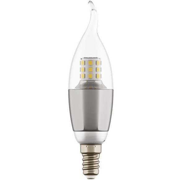 Лампочка светодиодная свеча на ветру E14 7W 4200K 940644