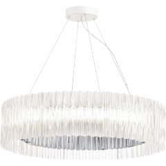 SL6012.113.01 Светильник подвесной ST-Luce Хром/Прозрачный LED 1*87W 3000K NAZARE SL6012.113.01 Светильник подвесной ST-Luce Хром/Прозрачный LED 1*87W 3000K NAZARE