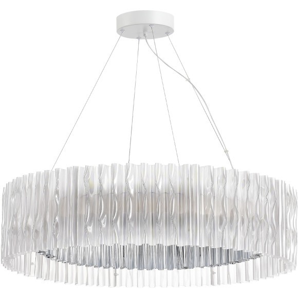 SL6012.113.01 Светильник подвесной ST-Luce Хром/Прозрачный LED 1*87W 3000K NAZARE