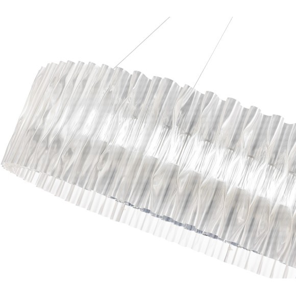 SL6012.113.01 Светильник подвесной ST-Luce Хром/Прозрачный LED 1*87W 3000K NAZARE