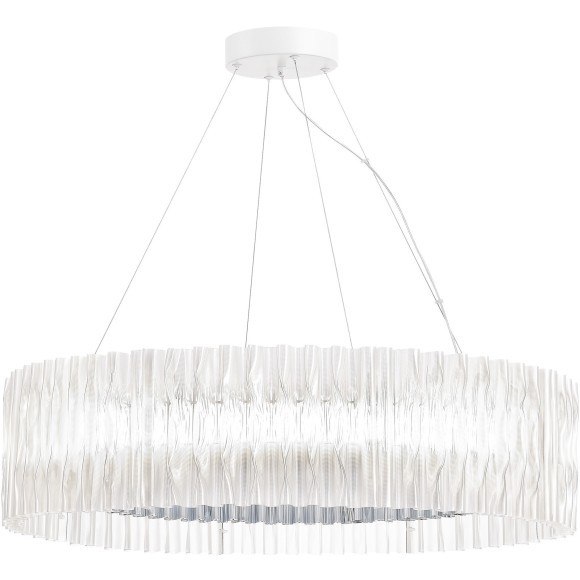 SL6012.113.01 Светильник подвесной ST-Luce Хром/Прозрачный LED 1*87W 3000K NAZARE