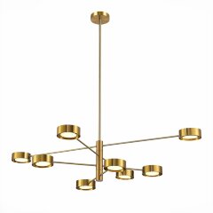 SL6504.302.08 Светильник потолочный ST-Luce Латунь/Латунь LED 8*5W 3000K VICO SL6504.302.08 Светильник потолочный ST-Luce Латунь/Латунь LED 8*5W 3000K VICO