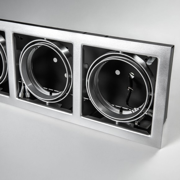 Встраиваемый светильник Lightstar 214137 Cardano под лампы 3xAR111 150W Встраиваемый светильник Lightstar 214137 Cardano под лампы 3xAR111 150W