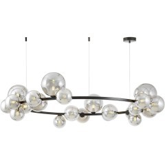 Подвесной светильник Lumina Deco LDP 7033-24 BK+GY Подвесной светильник Lumina Deco LDP 7033-24 BK+GY