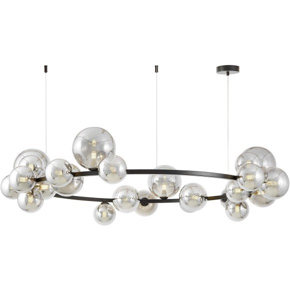 Подвесной светильник Lumina Deco LDP 7033-24 BK+GY