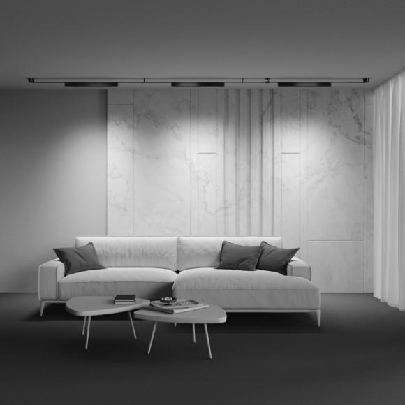 Светильник светодиодный на текстильный шинопровод Maytoni Parity TR128B-24W4K-M-B 1945лм 24Вт CRI90