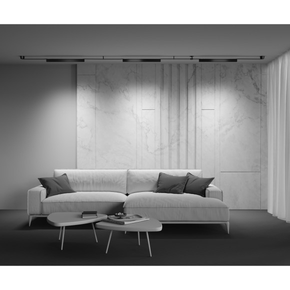 Светильник светодиодный на текстильный шинопровод Maytoni Parity TR128B-24W4K-M-B 1945лм 24Вт CRI90